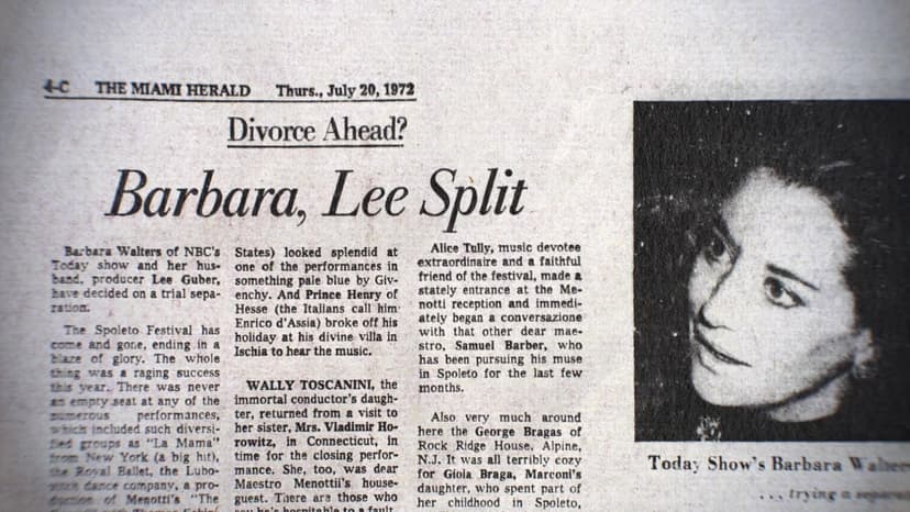 Barbara Walters: Tell Me Everything