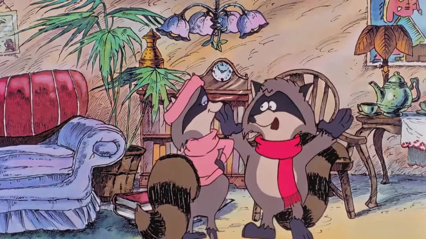 The Christmas Raccoons